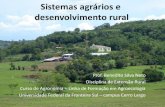 Sistemas agrários e desenvolvimento ruralbeneweb.com.br/resources/Extensão_Rural/Sistemas...O Novo Mundo Rural: origens, fundamentos e evidências • Nova dinâmica da agricultura