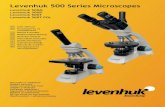 Levenhuk 500 Series Microscopes...Read the user manual carefully before you start working with a microscope. Levenhuk 500 Series biological microscopes are Levenhuk 500 Series biological
