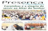 Presença Diocesana · 2018. 7. 30. · Jornal mensal da Diocese de Santos - SP - Distribuição gratuita - Presença Diocesana Junho - 2017 - Nº 190 - Ano 16 Coroinhas e a alegria