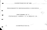 ..NTRATO RIGOBERTO MOSQUERA CAICEDO INFORME N° 2 …siaobserva.auditoria.gov.co/bodega/bucaramanga/... · Gobernacion de Santander Recaudo de Estampillas Secretarfa de Hacienda CONTRATOS