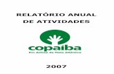 RELATÓRIO DE ATIVIDADES - Copaíba · 2018. 8. 27. · Sociedade Civil de Interesse Público (OSCIP), e sediada no município de Socorro, interior do Estado de São Paulo. Atua nas