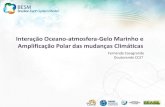 Interação Oceano-atmosfera-Gelo Marinho e Amplificação ...mtc-m21b.sid.inpe.br/col/sid.inpe.br/mtc-m21b/2015/...Processos de feedback albedo – gelo marinho Importância do gelo