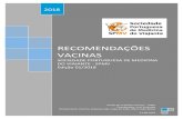 RECOMENDAÇÕES VACINAS - SPMVspmv.pt/media/13961/Recomendacoes_Vacinas_SPMV_Ed01-2018.pdfRecomendações de Vacinas O objetivo da elaboração das recomendações é o de dar suporte