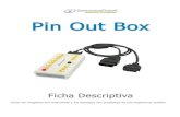 OBD-II / Pinout Boxtecnofuelsoporte.com.mx/assets/fichatecnica_pob-full2.pdf · OBD-II / Pinout Box Ideal para realizar programación en banco mediante Pin out desde el conector DLC