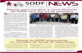 Eleição para escolher a nova diretoria do Sodf será dia 23 de …€¦ · Ano IV - N.º 31 Setembro de 2016 Acompanhe as notícias do seu Sindicato no site . Eleição para escolher