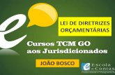 JOÃO BOSCO - Portal Goiás Digital · JOÃO BOSCO . APRESENTAÇÃO . Art. 165. Leis de iniciativa do Poder Executivo estabelecerão: I - o plano plurianual; II - as diretrizes orçamentárias;