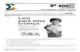 CENTRO EDUCACIONAL SIGMA :: 9º anocdn.editorasaraiva.com.br/wp-content/sites/24/2018/02/... · 2019. 2. 1. · estão voltados para a conscientização dos brasileiros sobre a necessidade