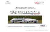 Peugeot Rally Cup Iberica Championship - V1 Règlement ......2019/05/07  · O uso de quaisquer peças não incluídas no kit 208 R2 da Peugeot Sport ou nas opções 208 R2 é proibida