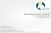 Oracle RAC 19c (a.k.a. 12.2.0.3)nervinformatica.com.br/Downloads/Materiais/ORAC-19c.pdf · 2020. 10. 29. · 55 Nas máquinas nerv01 e nerv02, atualize o sistema operacional e execute