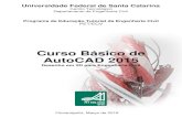 Curso Básico de AutoCAD 2015 · PET/ECV Curso Básico de AutoCAD 2015 Desenho em 2D para Engenharia Civil Florianópolis, Março de 2016 . Curso Básico de AutoCAD 2015 ...