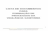1. Lista de Documentos sumario novo · 2017. 12. 18. · Rua Altamiro Di Bernardi, 108, Campinas – São José – Sa nta Catarina - CEP: 88.101-150 Telefone: (48) 3348-5739 e (48)