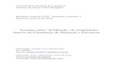 Estudos sobre “O Método” de Arquimedes através da ...lunazzi/F530_F590_F690_F809_F895/F...Universidade Estadual de Campinas Instituto de Física ‘Gleb Wataghin’ Relatório