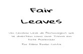 Fair Leaves · Fair Leaves Um Cenário Leve de Personagens que se divertem como uma Turma em Fate Acelerado Por Fábio Emílio Costa