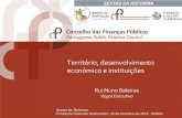 Rui Nuno Baleiras - CFP · 2019. 1. 2. · 3 2. Sobrevoo Todos os territórios contribuem para o crescimento • Garcilazo e Martins (2013), OCDE (2012) • Resultados empíricos