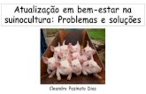 Atualização em bem-estar na suinocultura: Problemas e …Produção de suínos no Brasil Mapeamento da Suinocultura Brasileira (2016) 1.720.255 matrizes (plantel reprodutivo) 39.263.964
