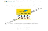 PCCS 2008 revis o OUTUBRO 2018 -flexibiliza o da jornada ......PLANO DE CARGOS, CARREIRAS E SALÁRIOS/2008 7 Atualização: Outubro/2018 3.1 Este subsistema representa a arquitetura