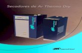 Secadores de Ar Thermo Dry - HBR | Equipamentos de ar ... · tradicional garantia dos produtos Ingersoll Rand. Leituras do Microcontrolador (a partir TD-160 e acima) ... Modelo scfm