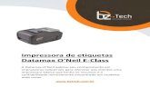 Impressora de etiquetas Datamax O’Neil E-Class · Accessories CD-ROM Any special or additionally ordered items Additional Requirements The following items are necessary to generate