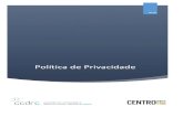 Política de Privacidade - CCDRCregisto.ccdrc.pt/docs/PoliticaPrivacidade_CCDRC.pdf · Os processos de recolha de dados, efetuados diretamente pela CCDRC, CENTRO 2020 ou através