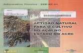  · 2017. 8. 16. · popular, que se caracteriza pelo alto valor energético e nutricional. Existem duas espécies na Amazônia: o açaí-de-touceira (Euterpe oleraceae Mart.) que