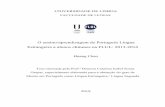 O ensino/aprendizagem de Português Língua Estrangeira a alunos …repositorio.ul.pt/bitstream/10451/36337/1/ulfl254210_tm.pdf · 2019. 7. 15. · de permanência em Portugal, motivações