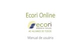 Ecori Online...Olá Parceiro Ecori, seja bem-vindo a Ecori Online! Neste primeiro momento, a plataforma irá lhe oferecer mais agilidade na consulta a tabela de preços e envio de