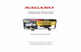 NGE12EA/EA3/EA3D - NAGANO PRODUTOS · 2015. 10. 6. · Utilize este manual como um companheiro para o outro manual que cobre o lado do motor. ... Use óleo de lubrificação SAE 10W-30,