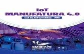 IoT MANUFATURA 4 - Embrapii · Automação da Manufatura INDT Sistemas de Sensoriamento ISI METALMECÂNICA Dispositivos para Internet e Computação Móvel ELDORADO Soluções Computacionais