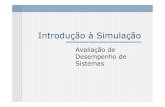 Avaliação de Desempenho de Sistemas - ECE/CISportnoi/classroom/a_d_s/2006... · 2013. 6. 6. · Medidas de desempenho de sistemas computacionais Vazão/Taxa (Throughput) Taxa na