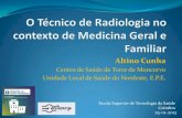 Altino Cunha - O Técnico de Radiologia nos Cuidados de ...€¦ · Introdução Importância dos Cuidados de Saúde Primários (CSP) Realidade CS Torre de Moncorvo Onde pode o Técnico