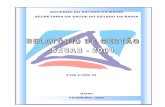 343o SESAB 2009 - Volume II.doc) - Portal Gov Bahia · 2017. 10. 10. · GOVERNO DO ESTADO DA BAHIA SECRETARIA DA SAÚDE DO ESTADO DA BAHIA BAHIA FEVEREIRO - 2010 VOLUME II . 1 ...