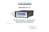 Manual Mult-k C (Rev. 1.4) - Kron Medidores · 2020. 9. 5. · Apêndice H –Tabela de Cabos: Diâmetro e consumo por metro 49 A linha Mult-K foi desenvolvida e é fabricada pela