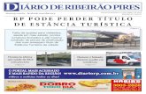 diariorp.com.br · facebook.com/diariorp DE 30 DE MARÇO A 5 DE … · 2019. 11. 11. · perda do título é simples: A prefeitura não cumpre a Lei das Estâncias, o que é mui-to