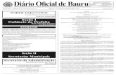 Diário Oficial de Bauru...2020/11/17  · pelo Estatuto dos Servidores Públicos do Município de Bauru (Lei Municipal nº 1.574/71 e alterações posteriores), pelo Regime Jurídico