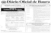 TERÇA, 16 DE JUNHO DE 2.015 DIÁRIO OFICIAL DE BAURU 1 ... · Unidade II 50 R$ 11.906,00 R$ 83.342,00 TOTAL ESTIMADO ... Considerando que Marcos Antonio Pereira é bacharel em direito