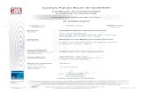 Documento2 · 2017. 6. 6. · Instituto Falcão Bauer da Qualidade Certificado de Conformidade Certificate of Conformity Luva para Procedimento Não Cirúrgico NO 03969-2/2017 Emissão