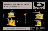 BOMBAS MANUAIS PARA ÓLEO - Bozza...ciclo. 8032-1 - Bomba manual para óleo com balde oval metálico de 22 litros, ideal para transferência em caixa de câmbio, diferencial e direção.