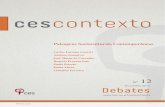 Paisagens Socioculturais Contemporâneas - CESces.uc.pt/publicacoes/cescontexto/ficheiros/cescontexto... · 2019. 1. 17. · da natureza sobre a técnica (arquitetura) e faz deslocar