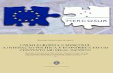 UNIÃO EUROPEIA E MERCOSUL A INTERAÇÃO POLÍTICA E …£o Europeia... · 2020. 5. 25. · União Europeia e Mercosul: A interação política e econômica em um contexto mundial