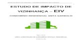 VIZINHANÇA EIV - Criciúma · 2019. 3. 1. · estudo de impacto de vizinhanÇa – codomÍnio residencial anita garibaldi 1 estudo de impacto de vizinhanÇa – eiv condomÍnio residencial