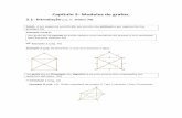 Capítulo 2- Modelos de grafos. · Capítulo 2- Modelos de grafos. 2.1- Introdução (pág. 8) [Vídeo 24] Grafo- é um esquema constituído por pontos (ou vértices) e por segmentos