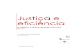 Justiça e eficiência - Carlos Pinto de Abreu e ...carlospintodeabreu.com/public/files/estudo_justica_eficiencia.pdfJustiça e eficiência O caso dos Tribunais Administrativos e Fiscais