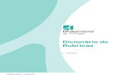 Dicionário de Rubricas · Dicionário de Rubricas 8 - Edificacoes Outubro-2017
