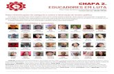 CHAPA 2 EDUCADORES EM LUTA - SINPRO-DF · 2019. 5. 14. · Propostas para um programa de luta e classista Contra o arrocho salarial e o congelamento dos salário Piso salarial nacional