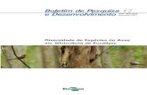 Boletim de Pesquisa 17 e Desenvolvimento ISSN 1806-3322 … · 2017. 8. 16. · paisagem e em relação à fitossociologia do sub-bosque nas áreas de cultivo de eucalipto. Termos