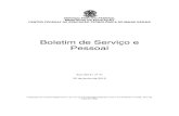 Boletim de Serviço e Pessoal - CEFET-MG · PDF file 2015. 6. 22. · Boletim de Serviço e Pessoal Ano 2015 | nº 41 22 de junho de 2015 Publicado em conformidade com o art. 37 da