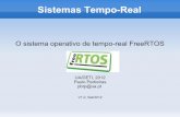 O sistema operativo de tempo-real FreeRTOSppedreiras.av.it.pt/resources/str1516/praticas/freertos/... · 2016. 7. 26. · V1.1 / Set 2012 - Paulo Pedreiras STR - FreeRTOS 6 Introdução
