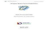 Projeto Nota Fiscal Eletrônica - ESSystem Sistemasessystem.com.br/downloads/NT2012_002.pdf · 2019. 11. 19. · Nota Fiscal eletrônica Manifestação do Destinatário Pág. 3