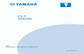 VISOR CL7 - Yamaha Motor Company...(Helm Master ®). Ã Informações de nível de tanque Mantenha pressionado sobre um tanque para ver informações detalhadas do sensor de nível.