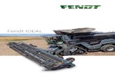 Fendt IDEAL · 2020. 11. 24. · Os cilindros de elevação da colheitadeira Fendt IDEAL proporcionam um vão livre, mesmo com as plataformas acopladas. Na Fendt IDEAL, os cilindros